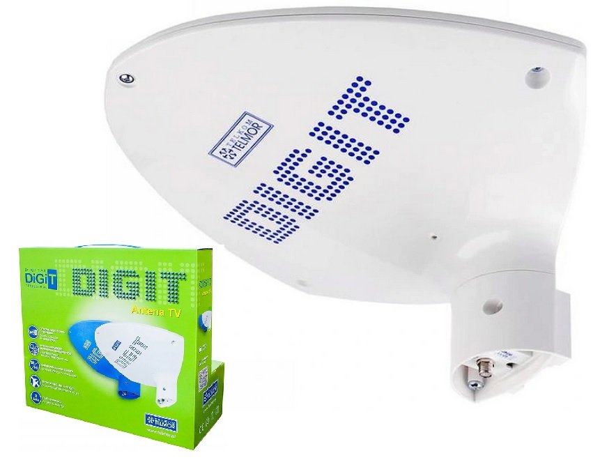 Antena Tv Digit Activa Telmor Dvb-T Zewnętrzna Pas