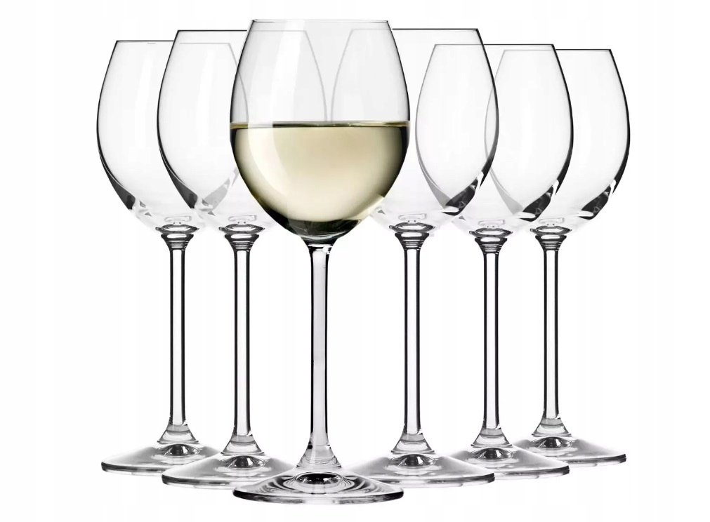 Krosno VENEZIA Kieliszki do białego wina 250 ml 6 sztuk CASUAL VENEZIA