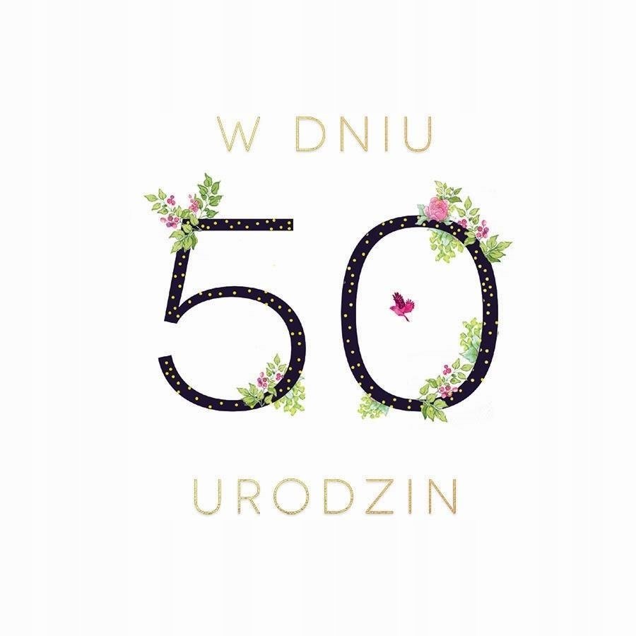 Clear Creation Clear Creation Karnet Swarovski kwadrat CL1850_PO Urodziny 50 457113