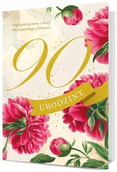 Pan Dragon Karnet Urodziny 90 B6-1909