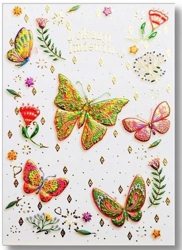 Trend Trend Kartka okolicznościowa Imieniny TS55 454973