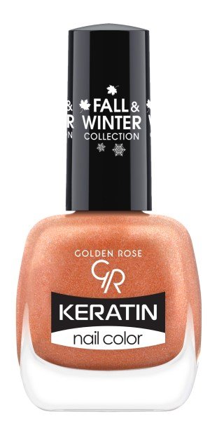 Golden Rose lakier do paznokci Z Keratyną Keratin Nail Color - 207