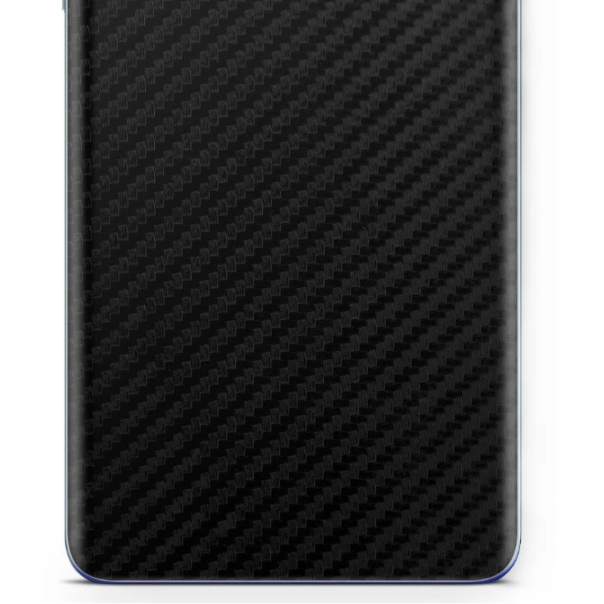 Folia naklejka skórka strukturalna na TYŁ do Nokia 6300 4G -  Carbon Czarny - apgo SKINS