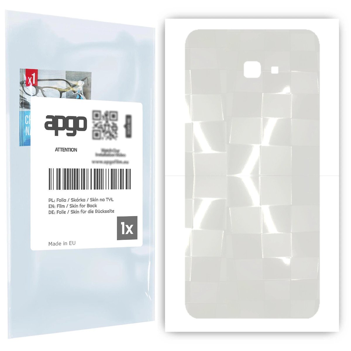 Folia hydrożelowa 3D naklejka przezroczysta na TYŁ do Samsung Galaxy J4+ - apgo hydrogel 3D TPU