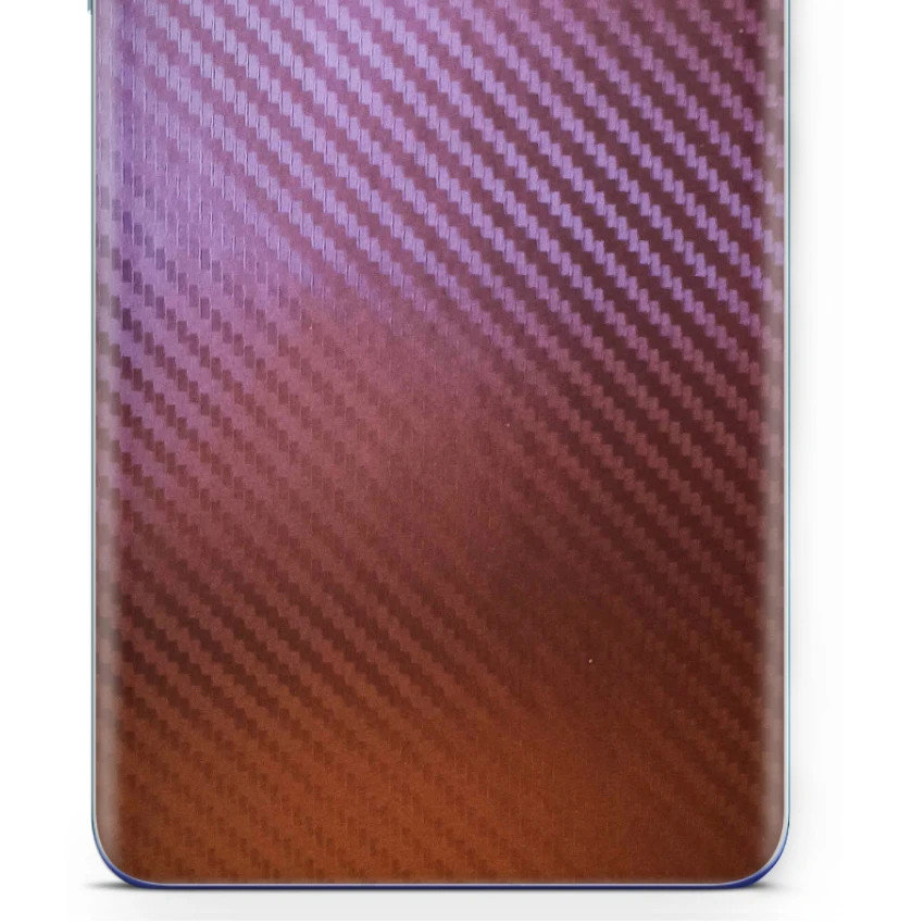 Folia naklejka skórka strukturalna na TYŁ do ZTE nubia M2 Play -  Carbon Kameleon CAKA5 - apgo SKINS