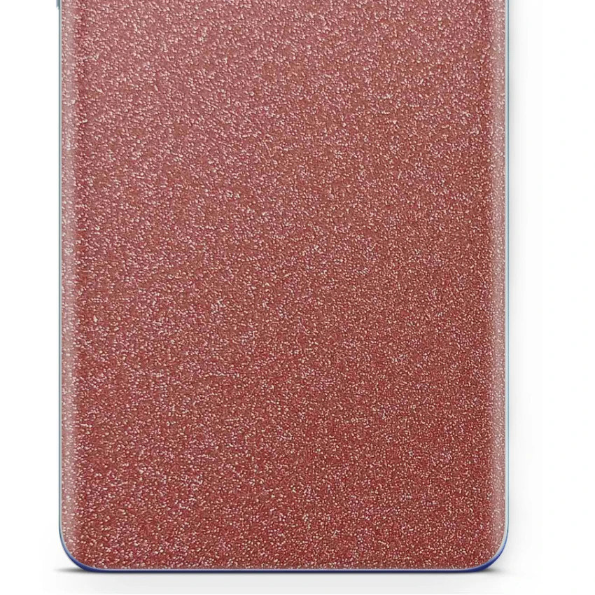 Folia naklejka skórka strukturalna na TYŁ do Sony Xperia XZ2 Premium -  Brokat Brzoskwiniowy - apgo SKINS