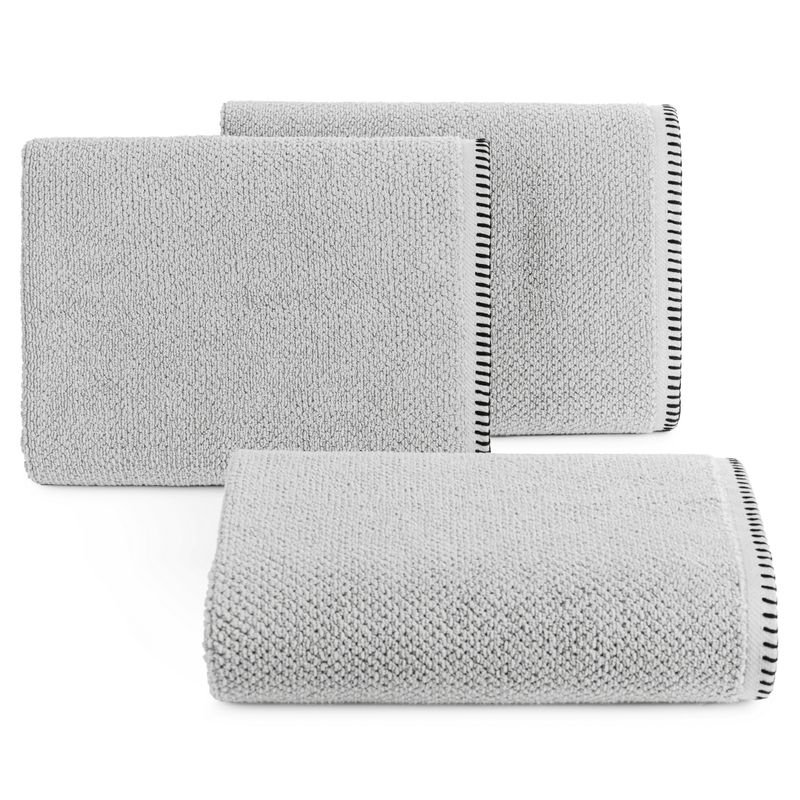 Eurofirany B.B. CHOCZYŃSCY SPÓŁKA JAWNA Ręcznik 50 x 90 Mabel 02 500GSM Stal 1227043
