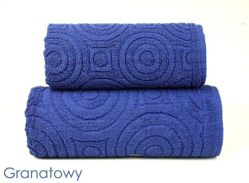 Greno RĘCZNIK EMMA 2 50X100 GRANATOWY RE-EM2-050-GRAN