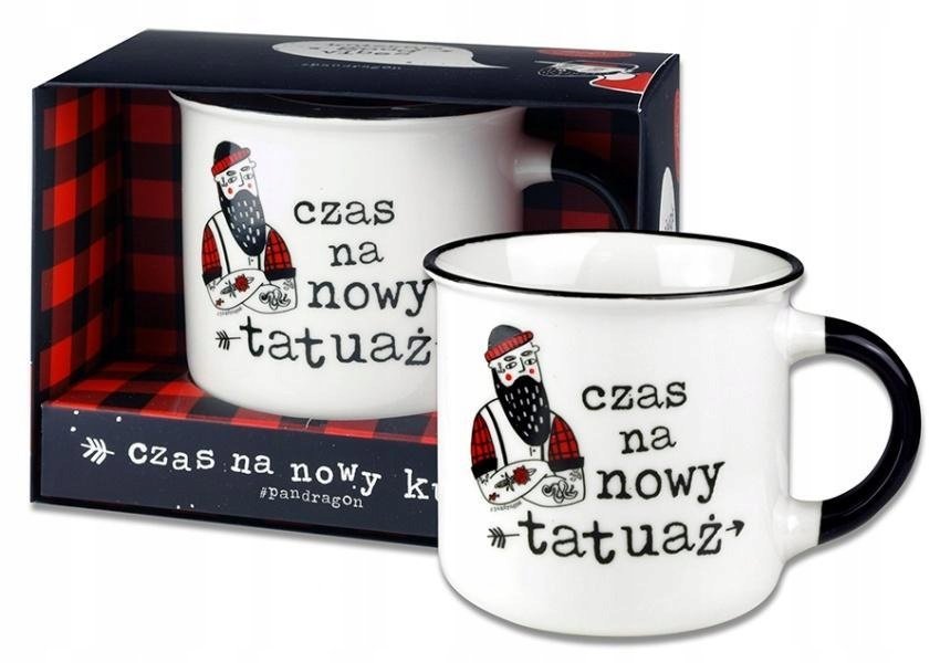 Pan Dragon Kubek Good Vibes-Tatuaż -