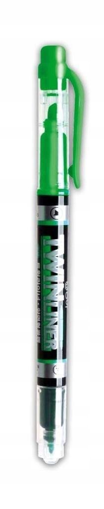 Dong-A Zakreślacz dwustronny seledynowy 12szt DONG-A 445347