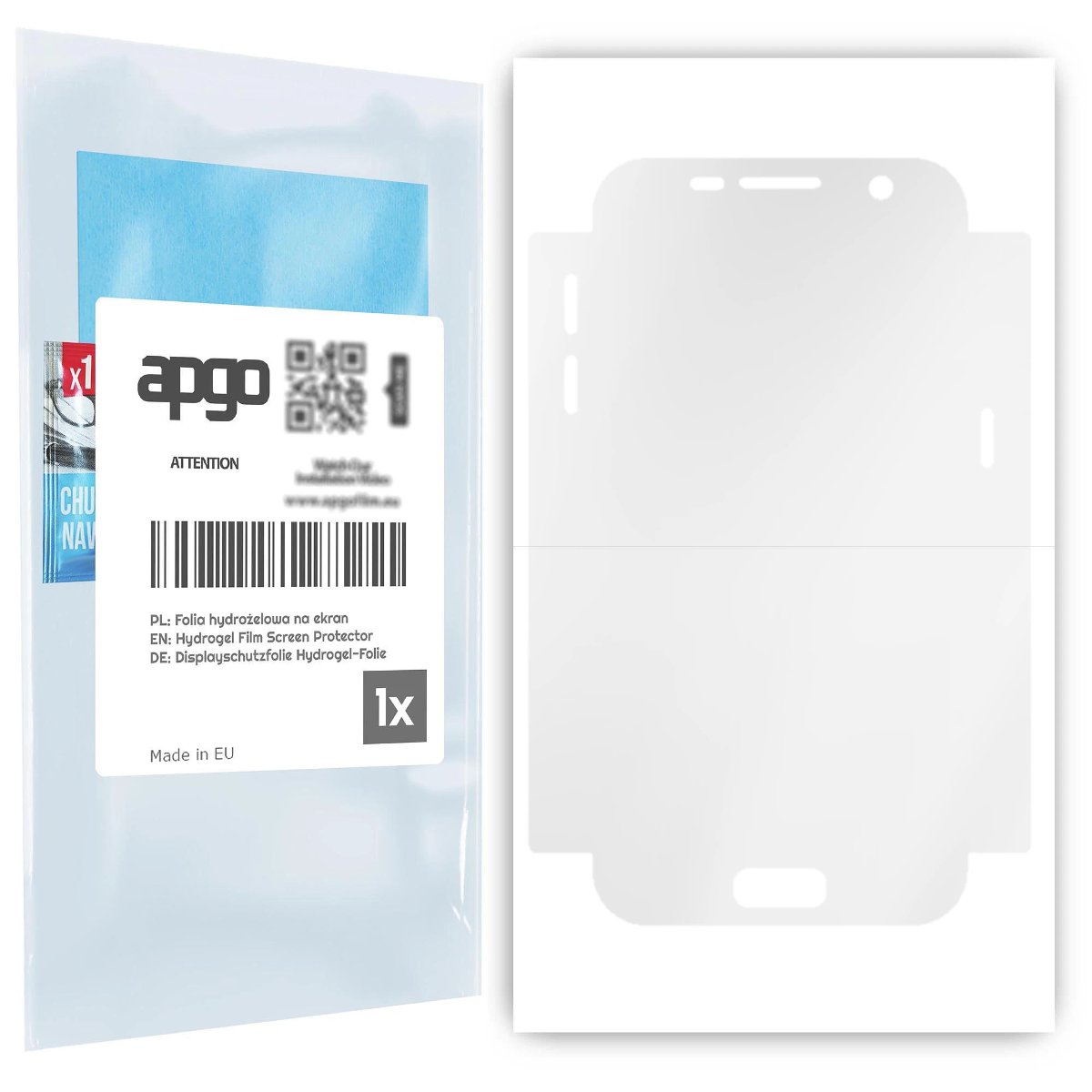 Folia ochronna hydrożelowa na EKRAN+BOKI do Samsung Galaxy S7 - apgo Hydrogel 5D Full Glue