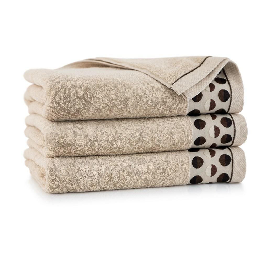 Zwoltex Ręcznik bawełniany beżowy 9242BB 9242BB SAM 50x90
