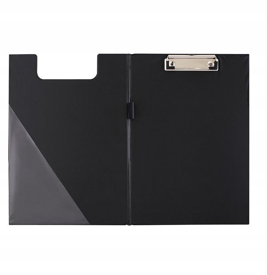 D.rect Deska A4 PVC z klipem i okładką czarna
