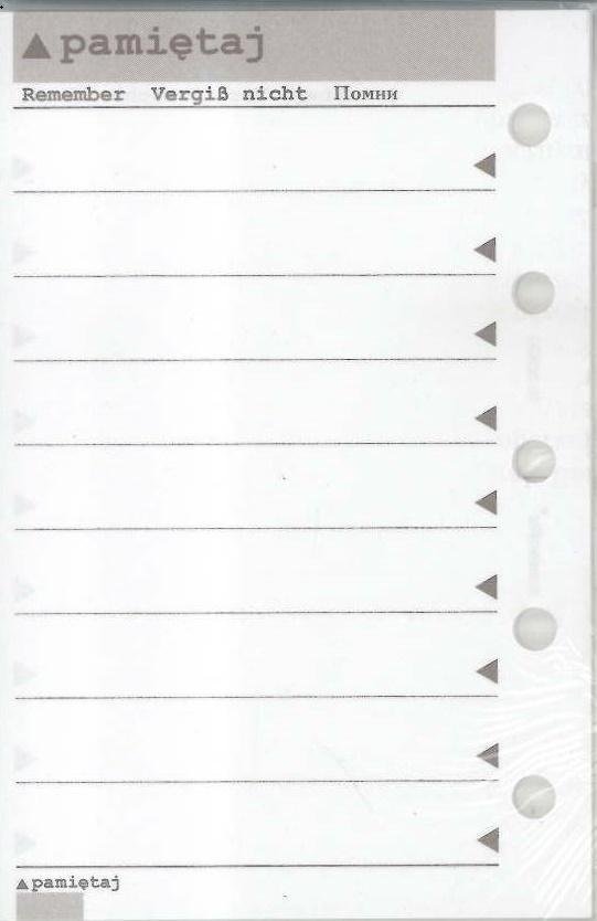 Antra Wkład do organizera MEM/M Pamiętaj ANTRA
