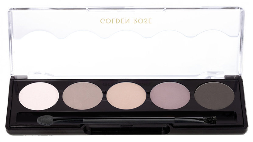 Golden Rose Professional Paleta 5 cieni do powiek 111 Misty Matte 1234584885