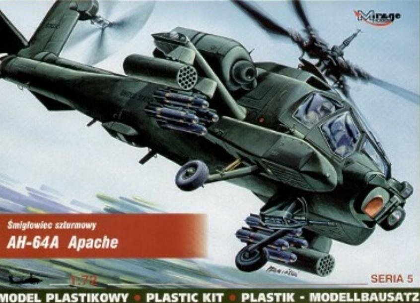 Mirage Hobby Śmigłowiec szturmowy AH-64A 