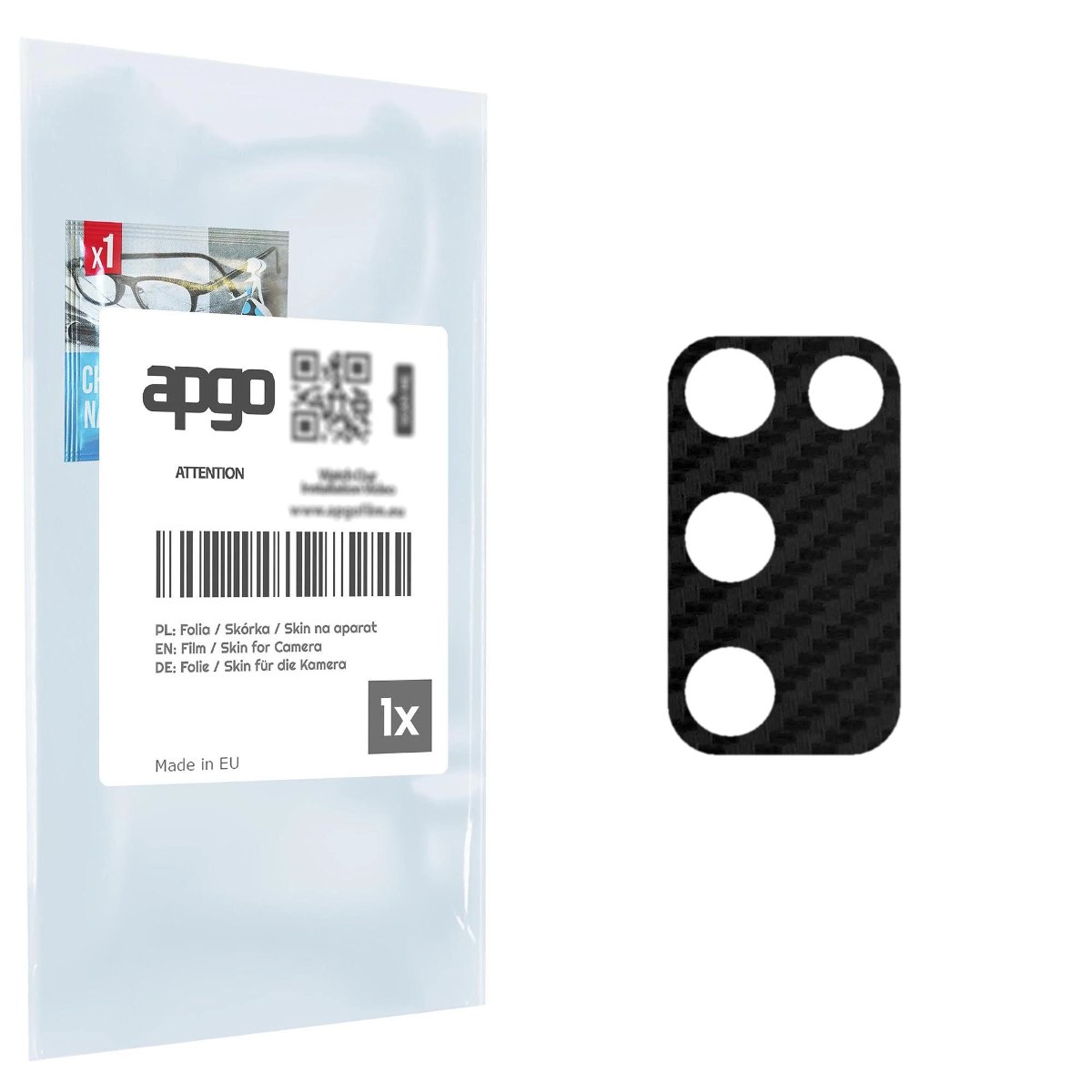 Folia naklejka skórka strukturalna na wyspę aparatu do Samsung Galaxy A41 - różne kolory na kamerę, obiektyw apgo SKINS Lens Protector