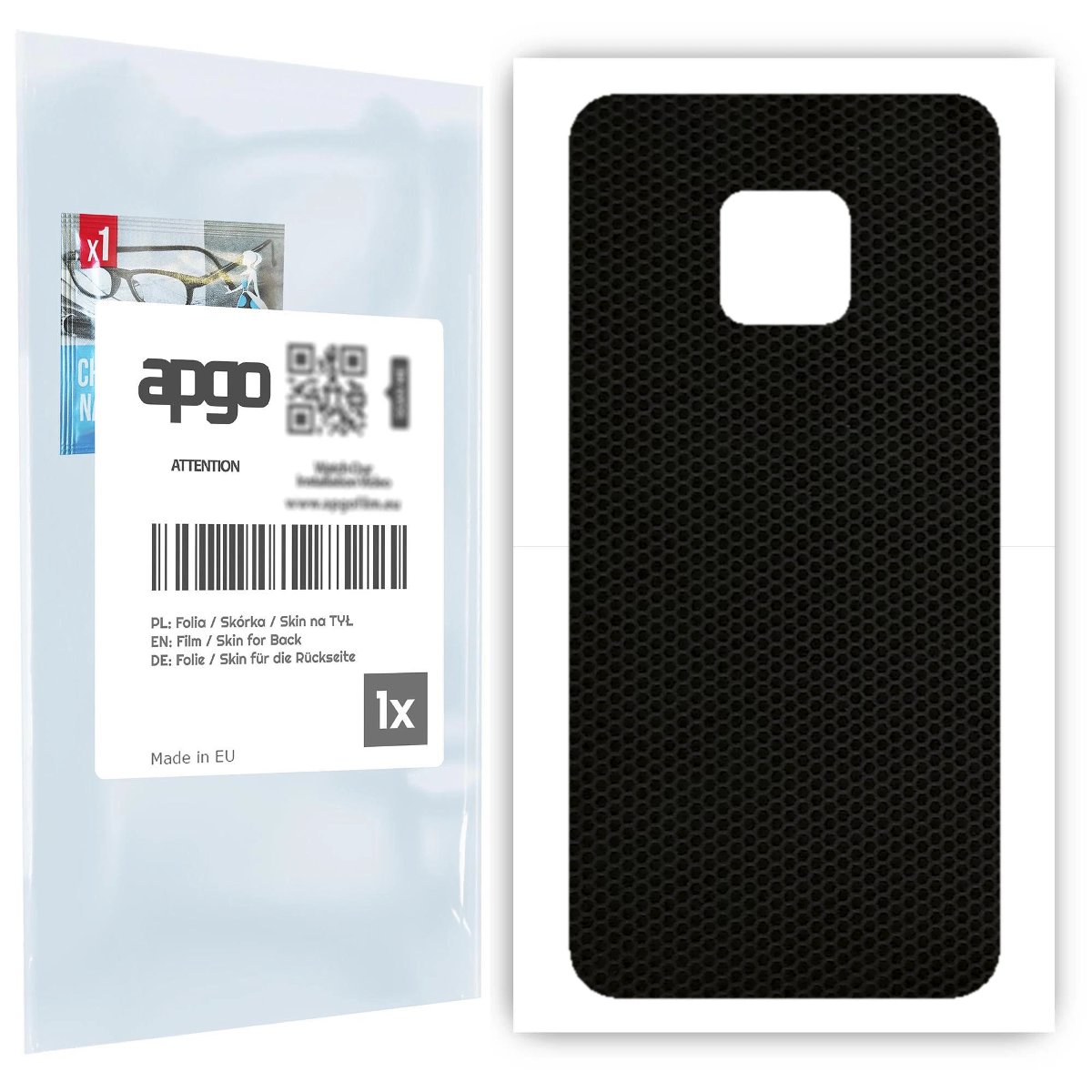 Folia naklejka skórka strukturalna na TYŁ do Huawei Mate 20 Pro -  Matrix - apgo SKINS