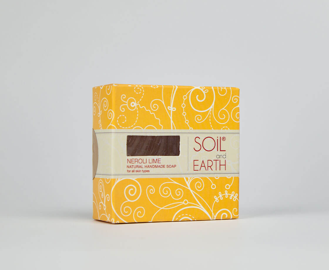 Soil Earth Mydło naturalne Neroli Limonka 0058