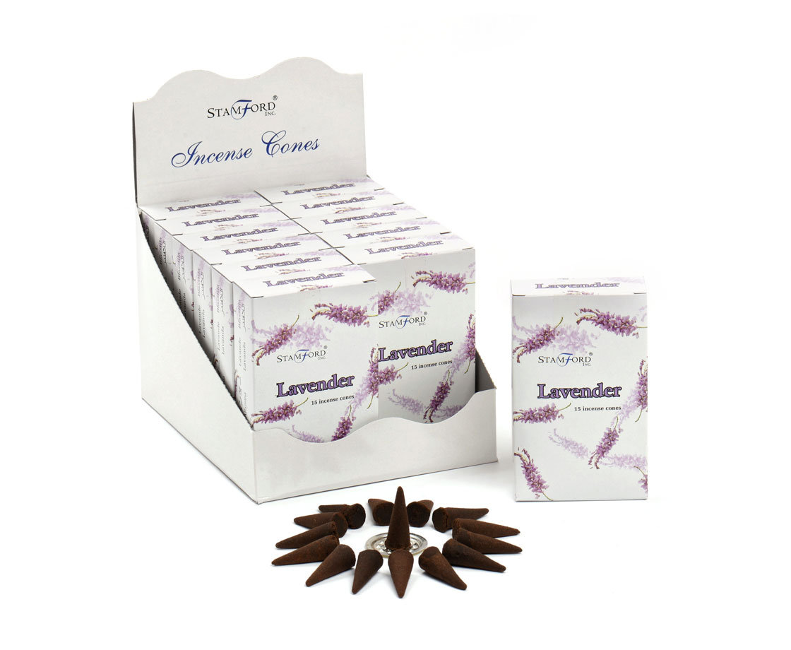 Kadzidło stożkowe Lawenda