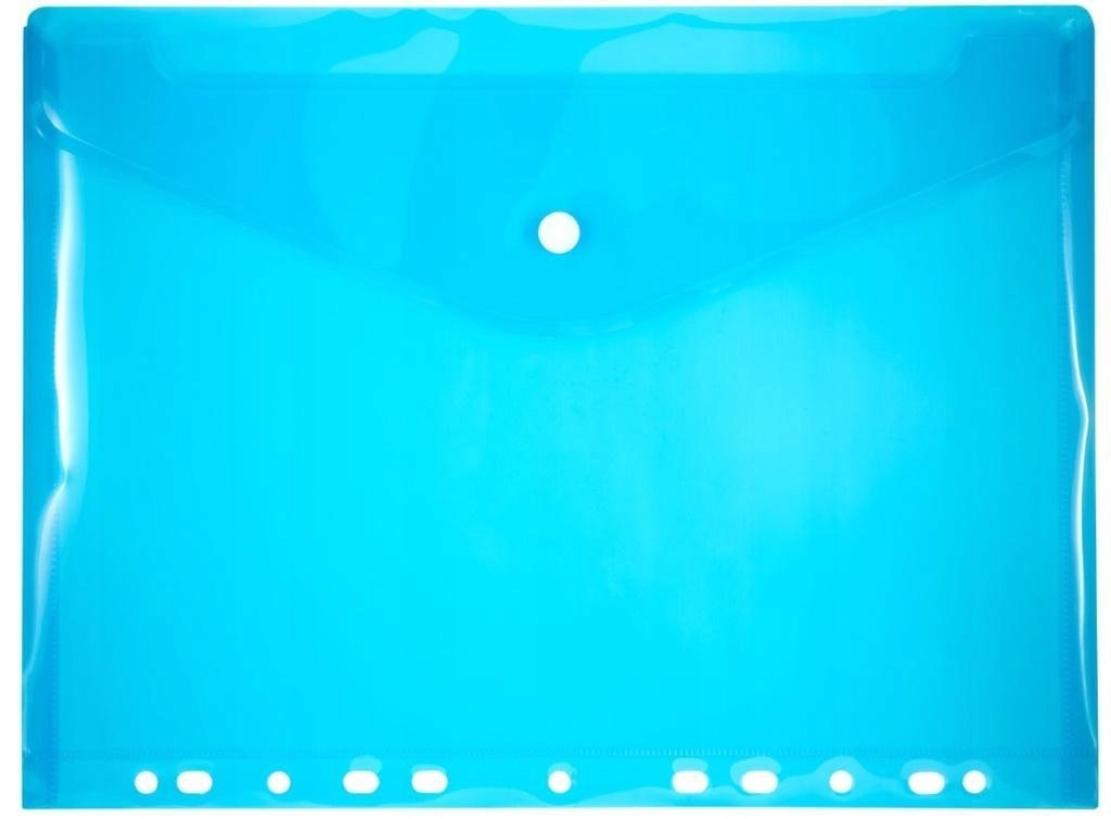 Penmate Teczka PP A4 z europerforacją niebieska