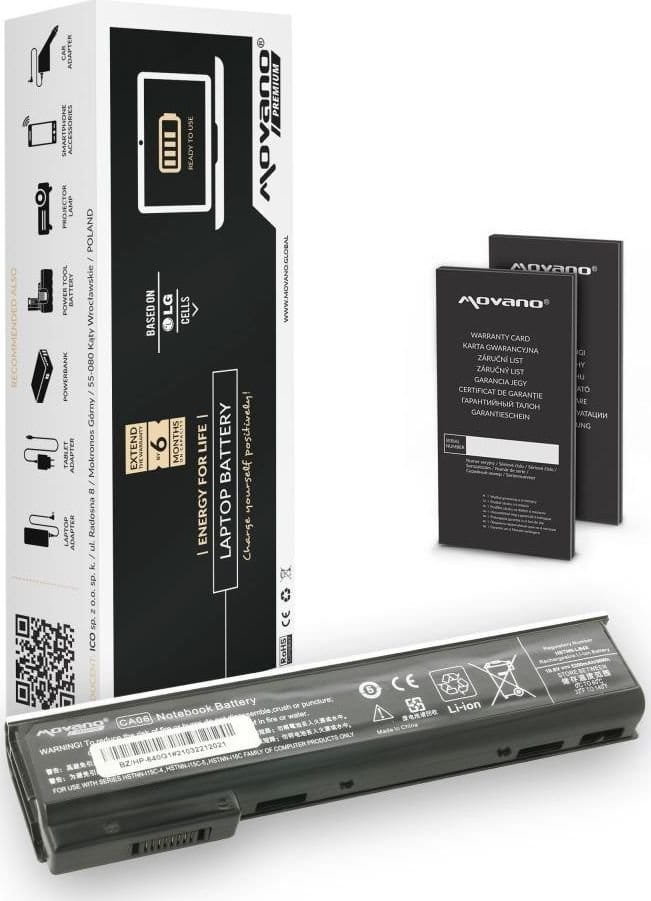 HP Bateria do ProBook 645 G0, 645 G1, 650, 650 G0
