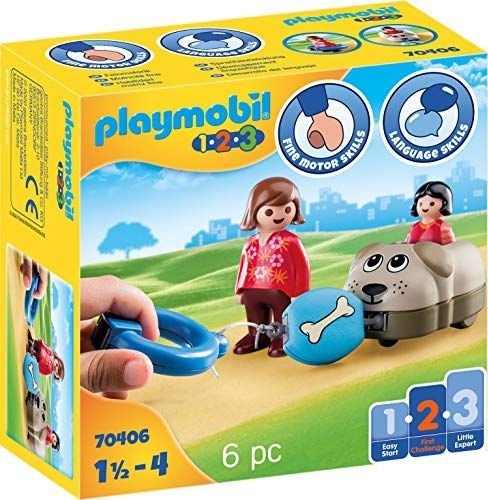 Playmobil Mój piesek na kółkach 70406