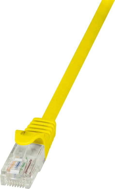 LogiLink Patchcord CAT 6 U/UTP EconLine 1,5m żółty