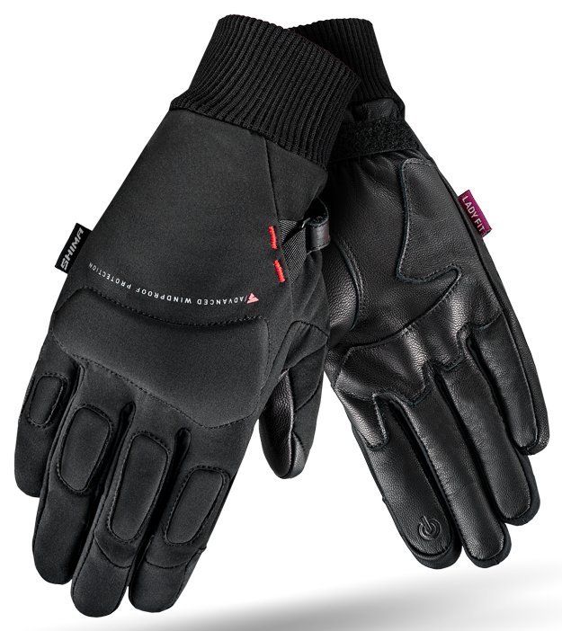 Rękawice motocyklowe damskie Shima Oslo Wind czarne XS