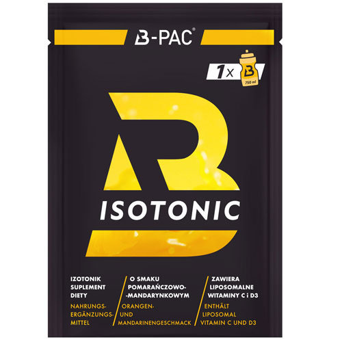B-PAC Isotonic o smaku pomarańczowo-mandarynkowym 35 g 1150037