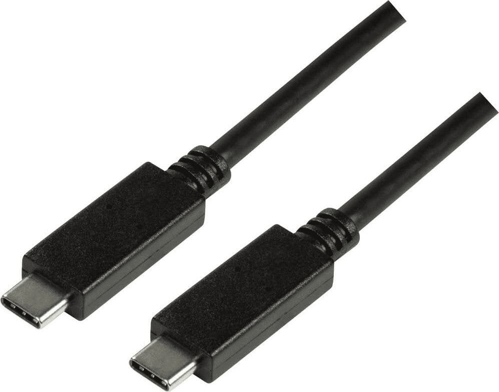 LogiLink USB-C 1.0m czarny CU0129