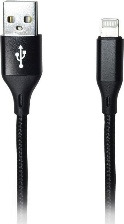 Zdjęcia - Kabel Msonic  USB  USB-A - Lightning 1 m Czarny  (MLU623)