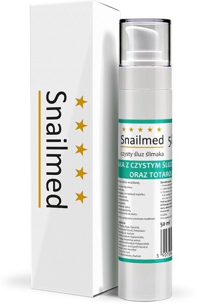 Snailmed Maska ze śluzem ślimaka na trądzik oraz przebarwienia z totarolem 50ml