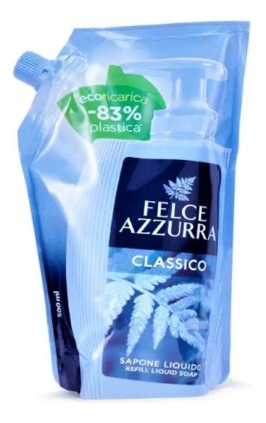 Felce Azzurra sapone Liquido 750 ML Ricarica Classic