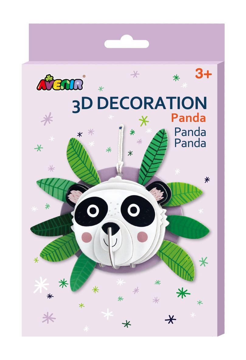 Russell Dekoracje 3D - panda -