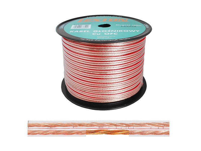 KABEL GŁOŚNIKOWY HI-FI/2X2.5 HI-FI/2X2.5