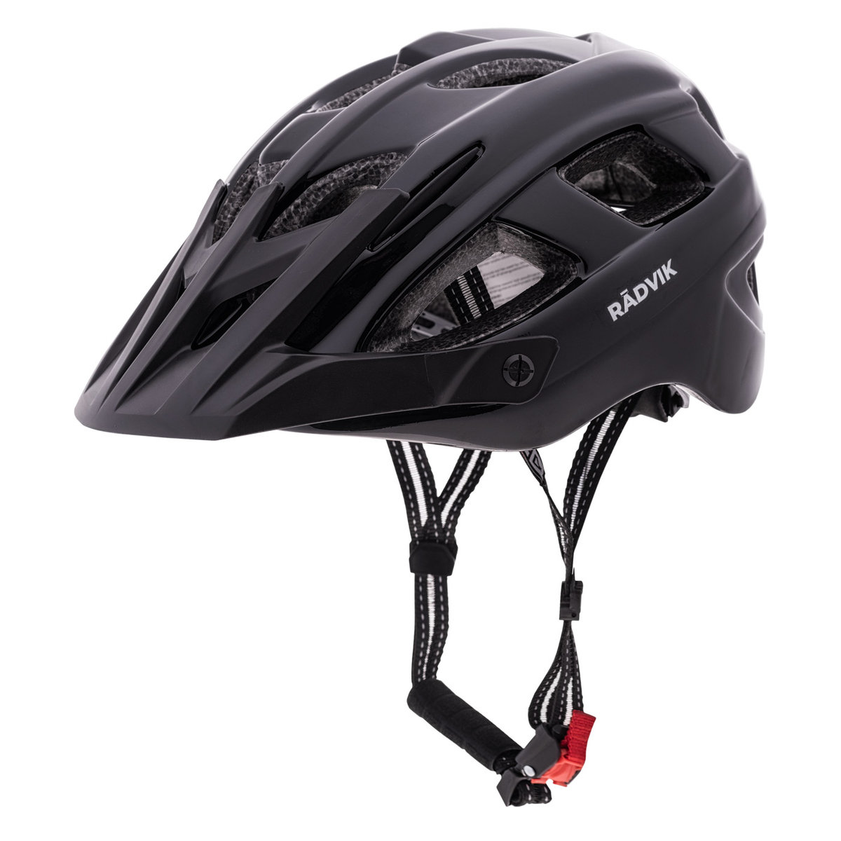 Radvik, Kask rowerowy, Opal Gloss/Black, M