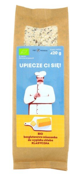 Pięć Przemian Mieszanka Chleba Bezglutenowego Klasyczna BIO 420g -