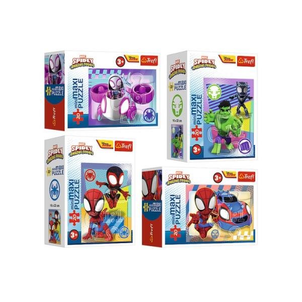 Trefl Puzzle 20 miniMaxi-Niesamowity Spidey 4