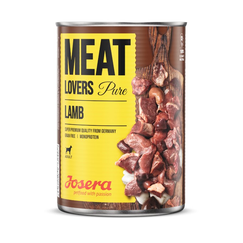 Josera Meatlovers Pure, 6 x 800 g -  Jagnięcina