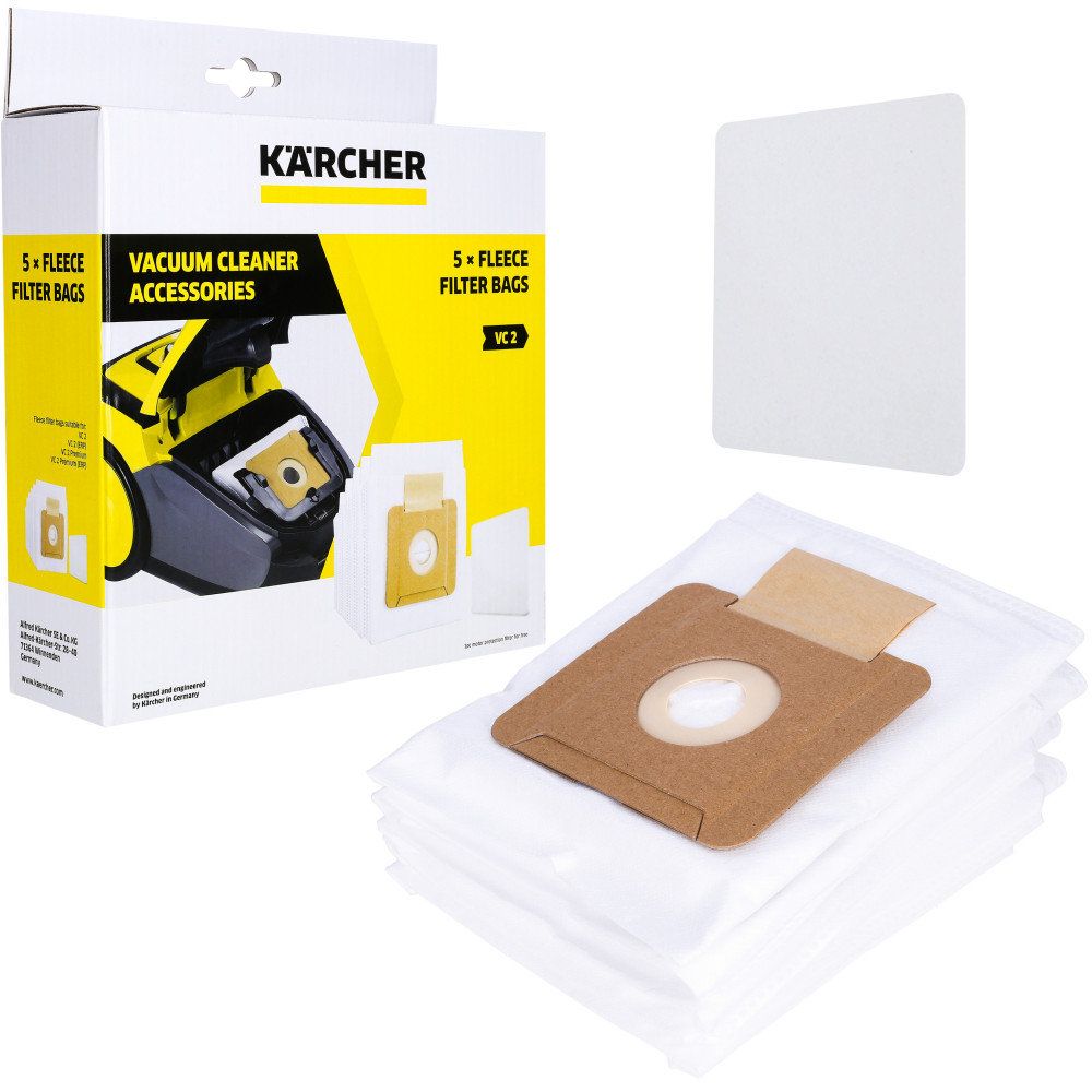 Zestaw Worki Do Odkurzacza Karcher 2.863-236.0, 5 Szt. + Filtr