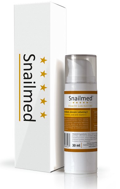 Snailmed Krem po goleniu do twarzy i głowy 30 ml