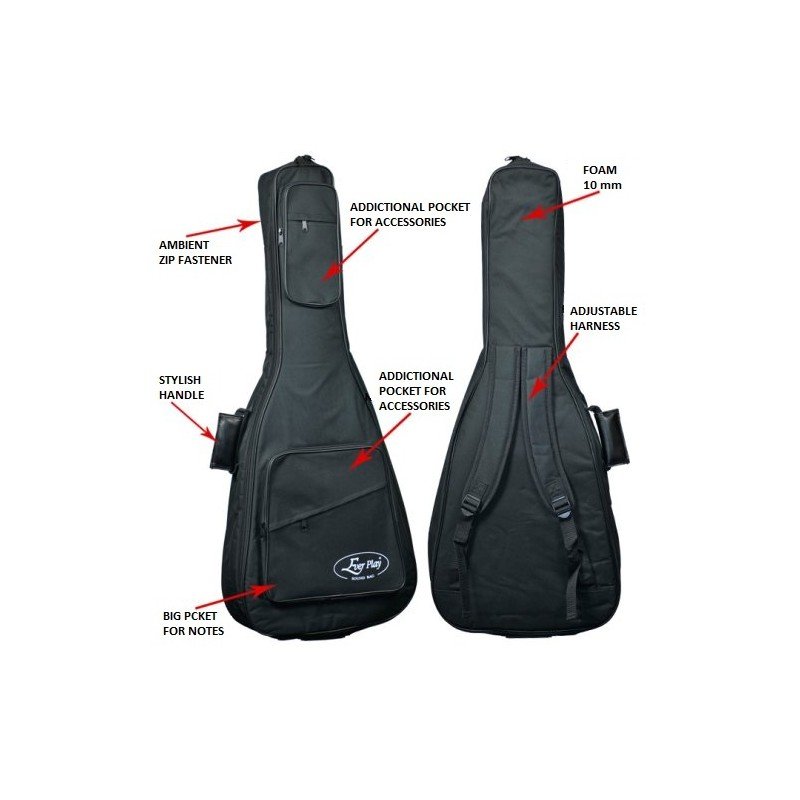 Pokrowiec na gitare klasyczna 613C 3/4 12mm