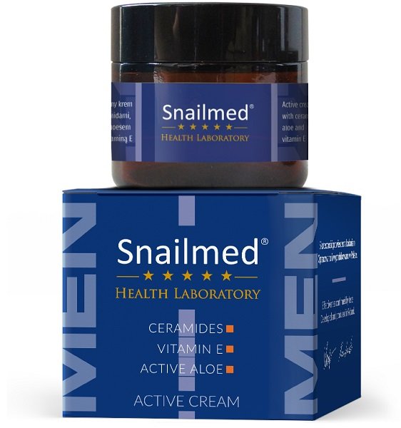 DLA Snailmed Snailmed Krem mężczyzn nawilżenie i odbudowa 60ml 5907694906845