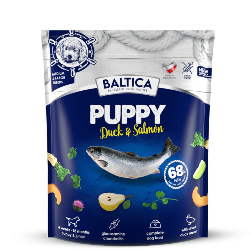 BALTICA Puppy Duck & Salmon ML 1 kg