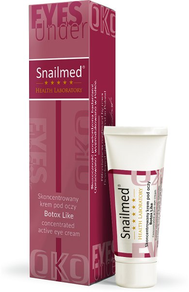 Snailmed Snailmed - Krem na zmarszczki pod oczy 15ml