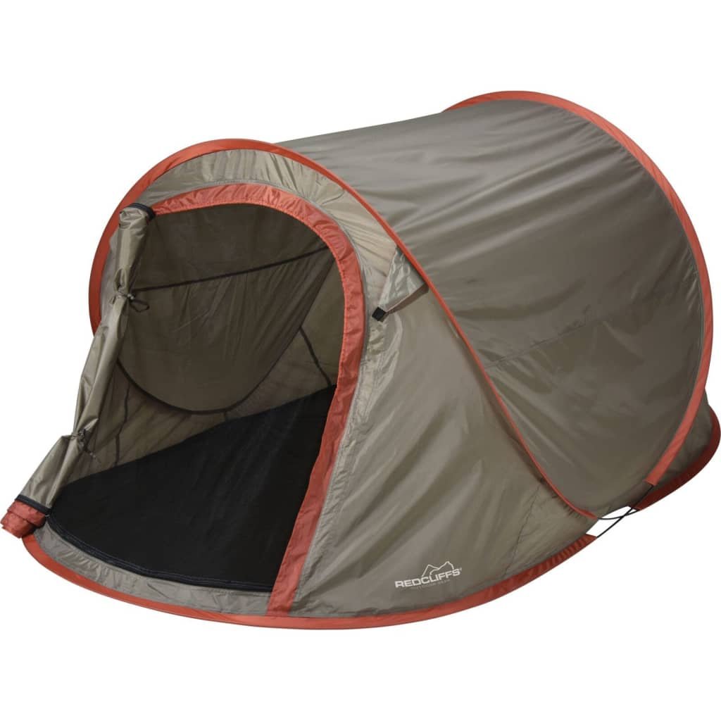 Redcliffs Namiot pop-up, 1-2 osobowy, 220x120x95 cm, brązowy