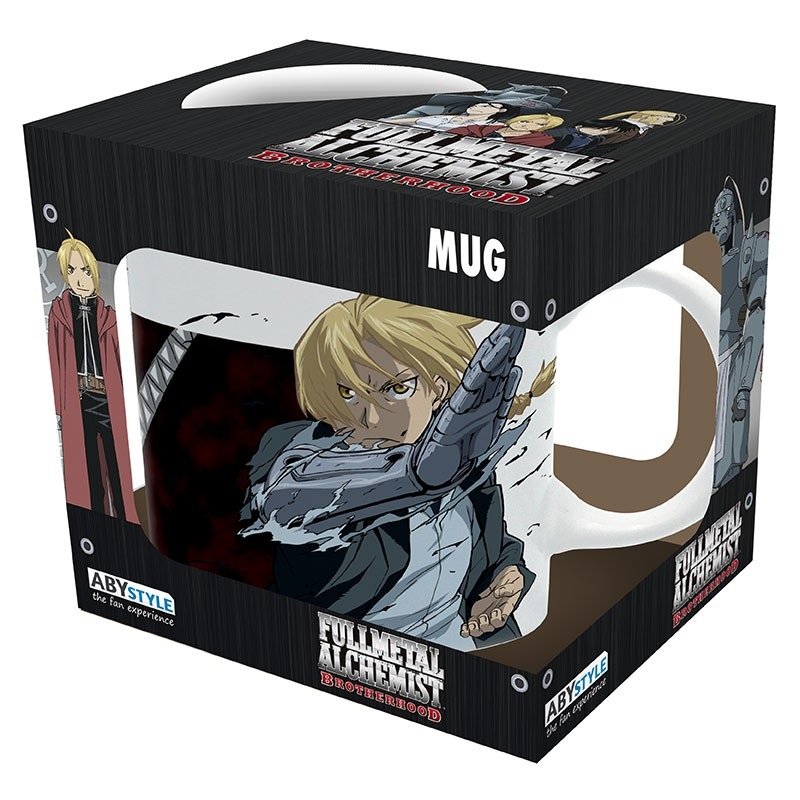 Fullmetal Alchemist Brotherhood, kubek Stalowy Alchemik 320ml, abystyle