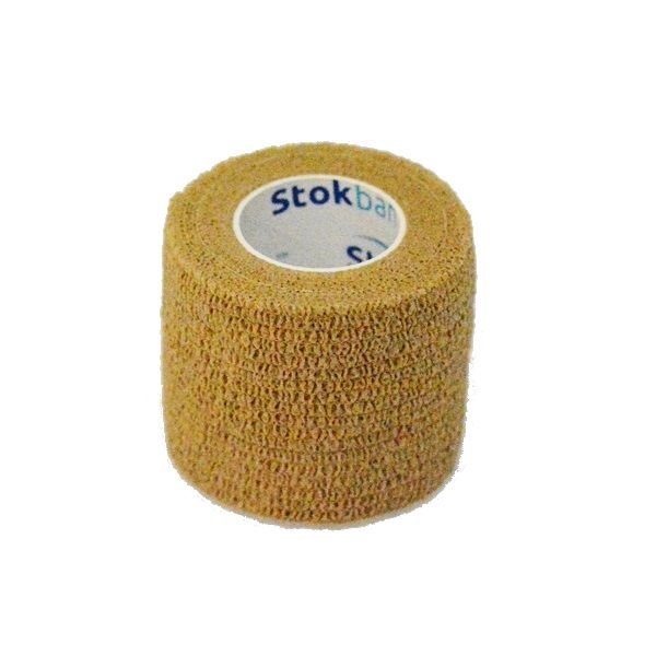 STOKBAN StokBan 5 x 450cm-w kolorze skóry Bandaż elastyczny samoprzylepny STOKBAN 5012