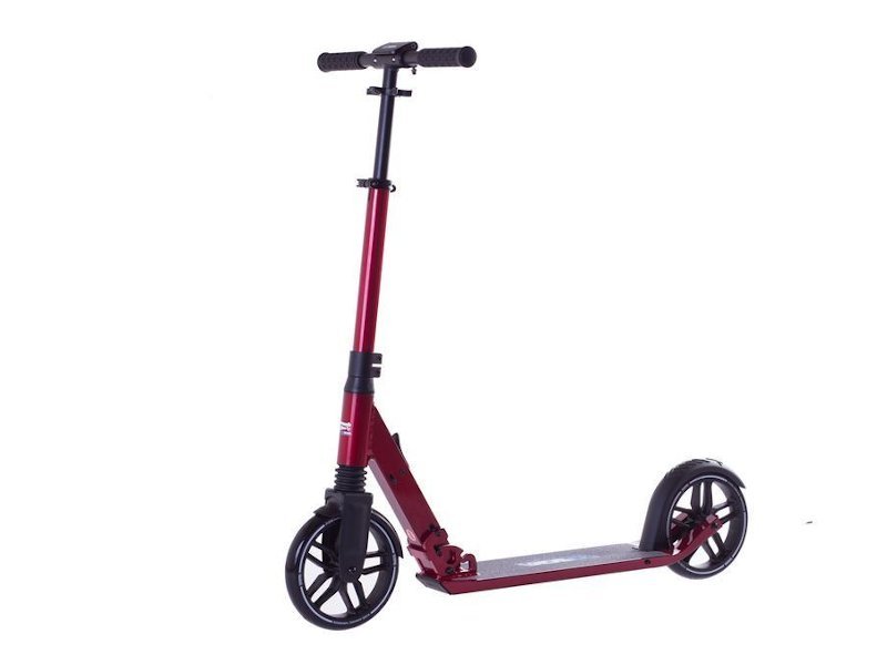 Hulajnoga miejska dla dorosłych Rideoo 200 City Scooter Red 200 mm